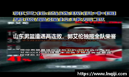 山东男篮遭遇两连败,郭艾伦独揽全队荣誉